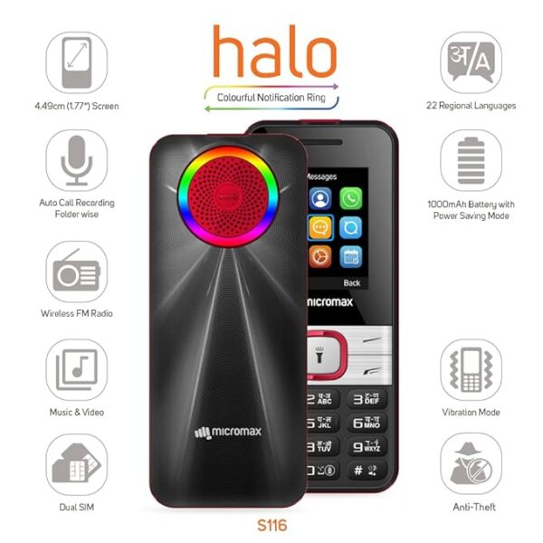 Micromax S116 Keypad Mobile