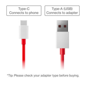 OnePlus SUPERVOOC Type-A to Type-C Cable