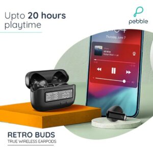 Pebble Retro Buds True Wireless Earbuds 2