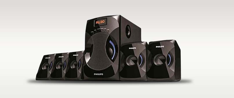 Philips Audio SPA4040B/94 45W Speakers