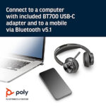 Poly Voyager Focus 2 UC USB-C Headphones