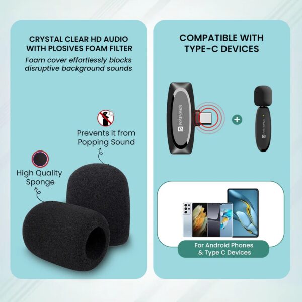 Portronics Dash 7 Wireless Microphone