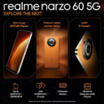 Realme narzo 60 5G (8GB+128GB) 90Hz Super AMOLED Display