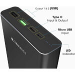 Zebronics Zeb-M20MQ100 20000mAh Power Bank