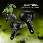 boAt Immortal 121 Hulk Edition TWS Gaming Earbuds 2