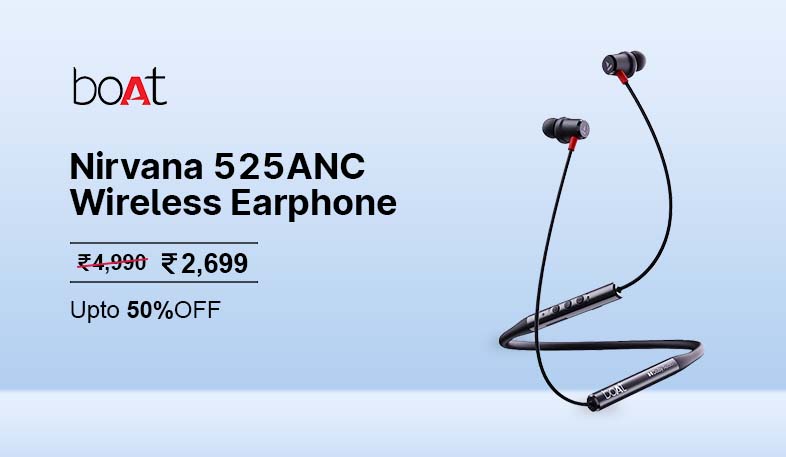 boAt Nirvana 525ANC Wireless Earphone