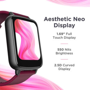 boAt Wave Neo 2.5D Curved Display & Multiple Sports Smartwatch