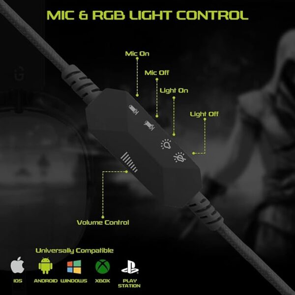 iGear Falcon Wired Gaming Headphone