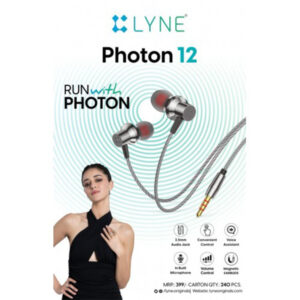 lyne photon 12 wired earphone