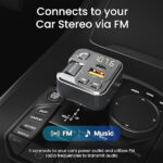 Ambrane Car Connect Bluetooth FM Transmitter