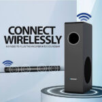 Blaupunkt SBWL10 Wireless Soundbar with 8 INCH Wireless Subwoofer
