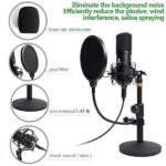 Maono AU-A04T USB Condenser Podcast PC Microphone