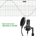 Maono AU-A04T USB Condenser Podcast PC Microphone