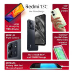 Redmi 13C 4GB RAM | 128GB Storage