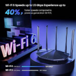 Tenda RX2 Pro WiFi 6 AX1500 Smart WiFi Router