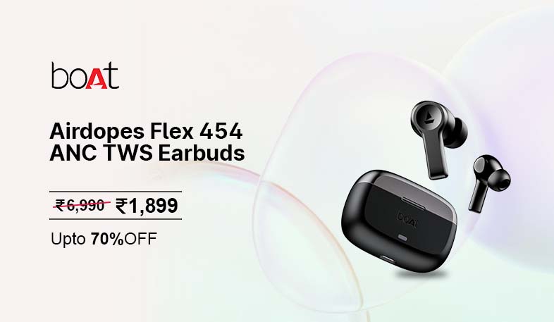 boAt Airdopes Flex 454 ANC TWS Earbuds