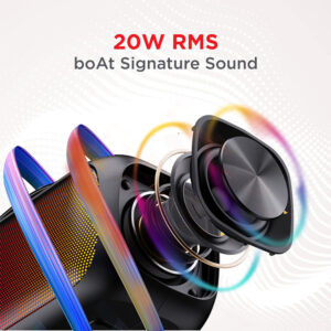 boAt Stone Symphony Portable Bluetooth Speaker with 20W RMS Stereo Sound