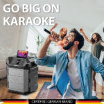 Blaupunkt Rock & ROLL PS150 Wireless Bluetooth 100W Outdoor Party Speaker