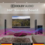 Blaupunkt SBW600 5.1 Dolby Audio Home Theater Surround Soundbar
