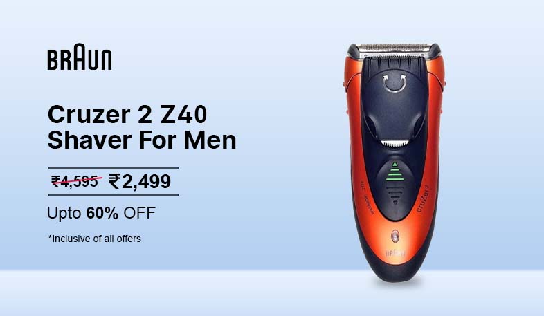Braun Cruzer 2 Z40 Shaver For Men