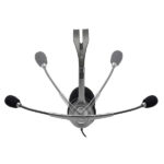 Logitech H110 Wired On Ear Headphones With Mic
