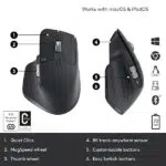 Logitech MX Master 3S Wireless Performance Mouse