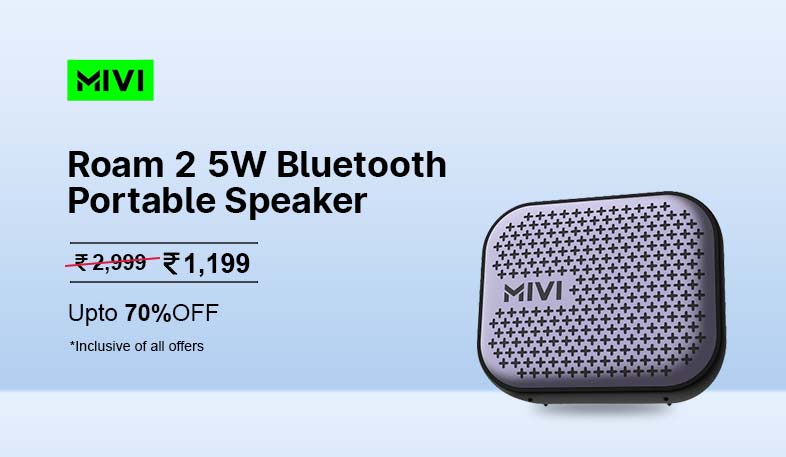 Mivi Roam 2 5W Bluetooth Portable Speaker