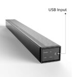 Philips HTL1045/94 with HDMI ARC 45W Bluetooth Soundbar (Black, 2.1 Channel)