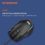 Riversong Click GT GM02C Wired Optical Mouse