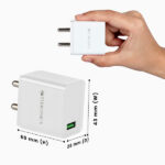 Zebronics Zeb-Ma5311Q 18 W Single Port Charging Adapter