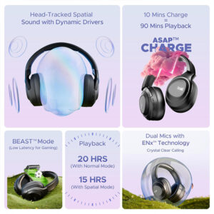 boAt Nirvana Eutopia Bluetooth Headphones