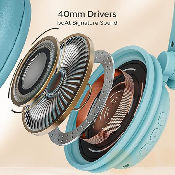 boAt Rockerz 450 Pro Wireless Headphone with 40mm Massive Drivers