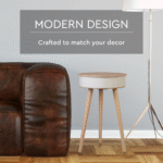 iHip Wireless Round Multifunctional Portable Coffee Table