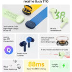 realme Buds T110 with AI ENC Earbuds