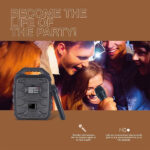 FINGERS 32W Knockout Rugged Truly Wireless Bluetooth Portable Speaker