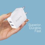 FINGERS PA-Dual USB Ports Power Mobile Adapter for Cellular Phones