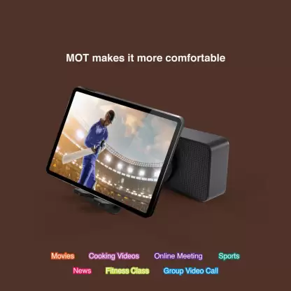 FINGERS Mini MOT (My-Own-TV) Portable Speaker Cum Mobile Stand