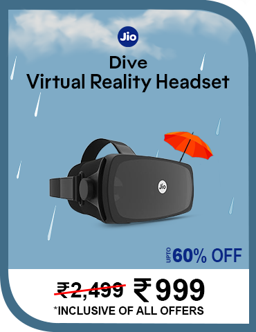 Jio Dive Smartphone Based Virtual Reality Headset