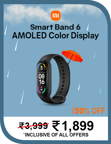 Mi Smart Band 6 AMOLED Color Display