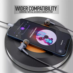 Ubon UB-389 Wired iPhone Earphones with Magnetic Ear Tips