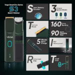 Vega VHTH-38 Trimmer for Men with 90 Mins Runtime