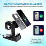 Portronics Bella 2 3 in 1 15W Magnetic Wireless Charging Station