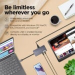 Lenovo 150 USB-C Travel Dock (Charging Host Upto 100W)