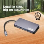 Lenovo 150 USB-C Travel Dock (Charging Host Upto 100W)