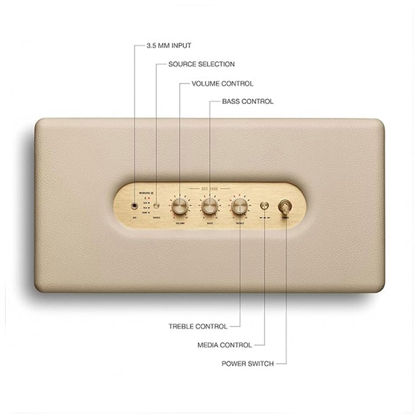 Marshall Woburn III Wired Connectivity Home Speaker
