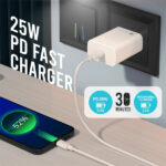Portronics Adapto 25 Pro 25W Wall Charger