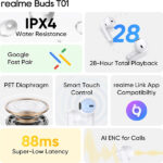 Realme Buds T01 Truly Wireless Earbuds