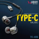 Ubon-Type-C-TC-486-Wired-Earphones