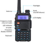 BaoFeng UV5R Professional FM Walkie Talkie (Range Upto 5KM)