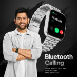 Fire-Boltt Encore Stainless Steel Smart Watch with 1.83” Full Touch Screen Display